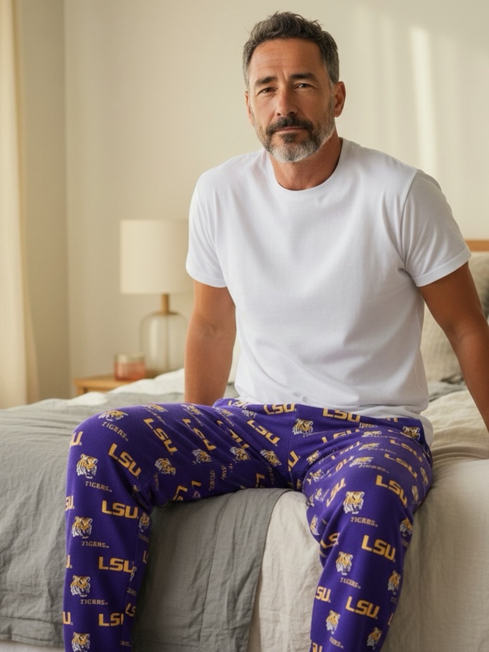 LSU Tigers Lounge Pants XL College Concepts